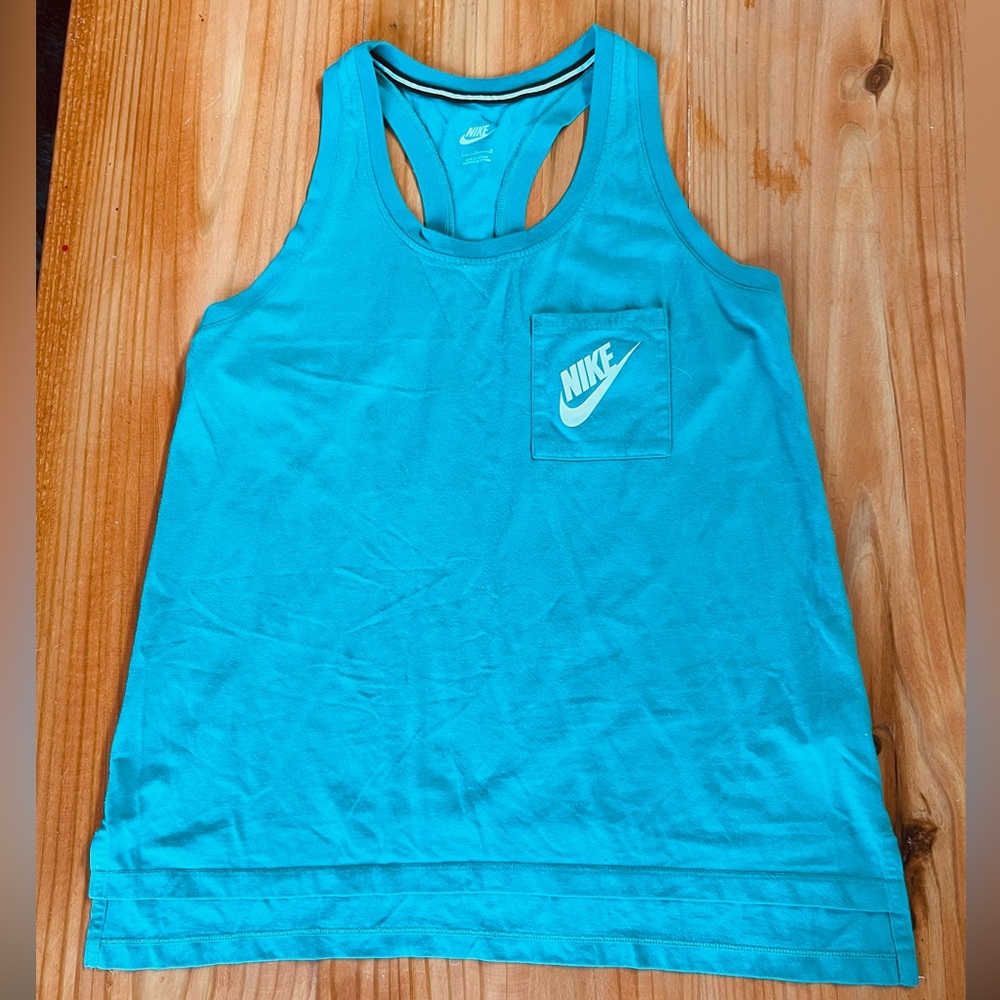 Nike Aqua Sleeveless Top